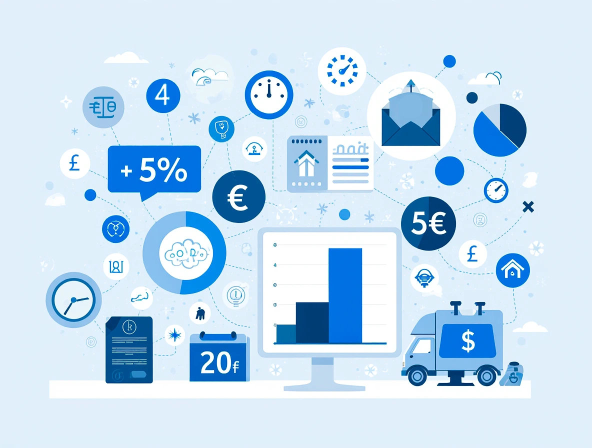 Illustration de support client et FAQ - points d'interrogation, ampoule avec réponses, mains serviables, bulles de chat, silhouette de représentant du service client