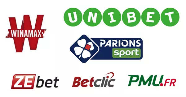 Logos des principaux bookmakers français proposant des offres de premier pari remboursé