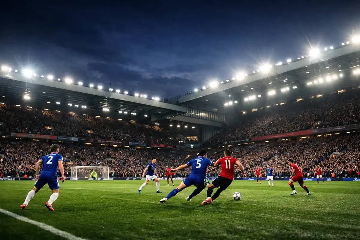 Match de Premier League pour comparaison de cotes