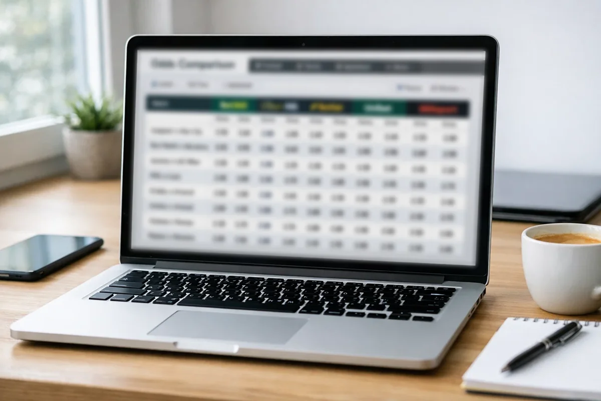 Outil de comparaison de cotes en ligne