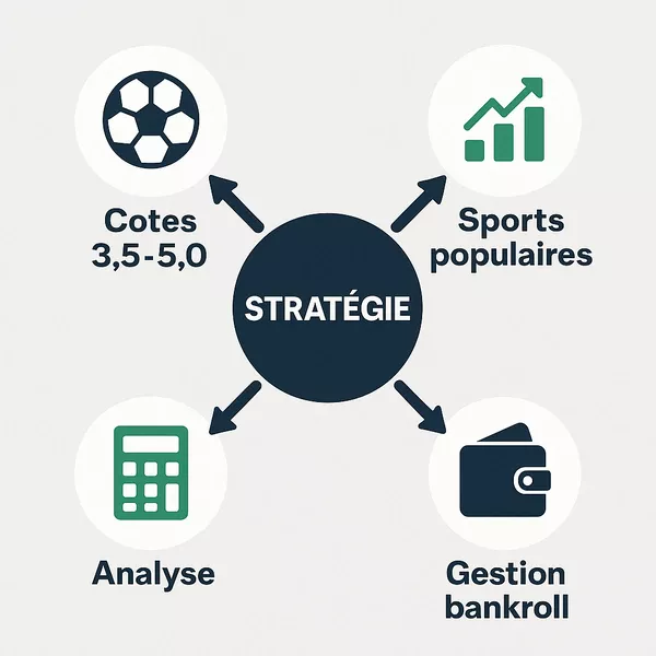 Schéma stratégique pour optimiser les paris sportifs - cotes, sports, analyse et gestion